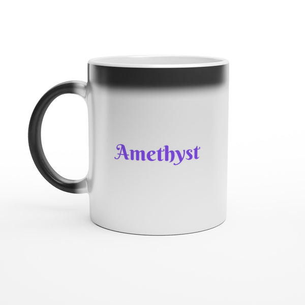 Amethyst Crystal HEAT changing Mug